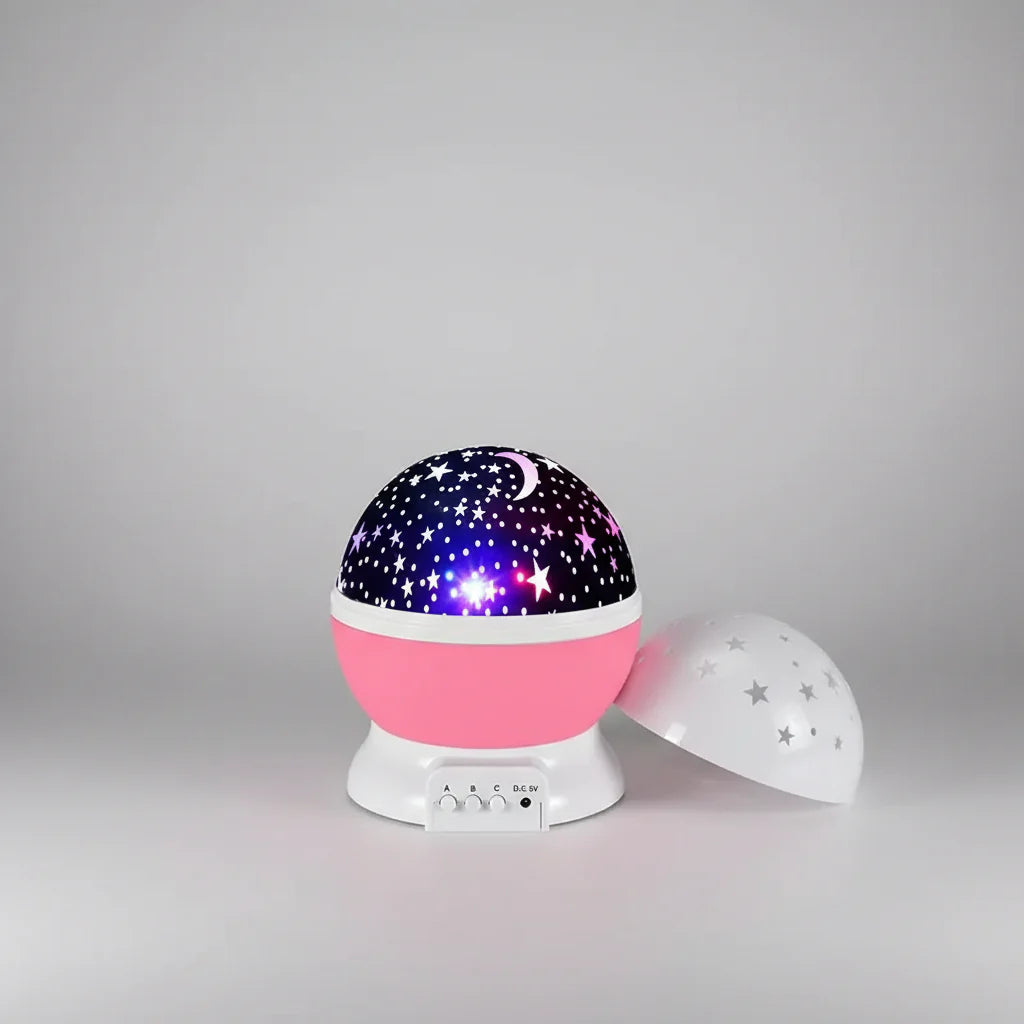 360 Moon Rotating Projector