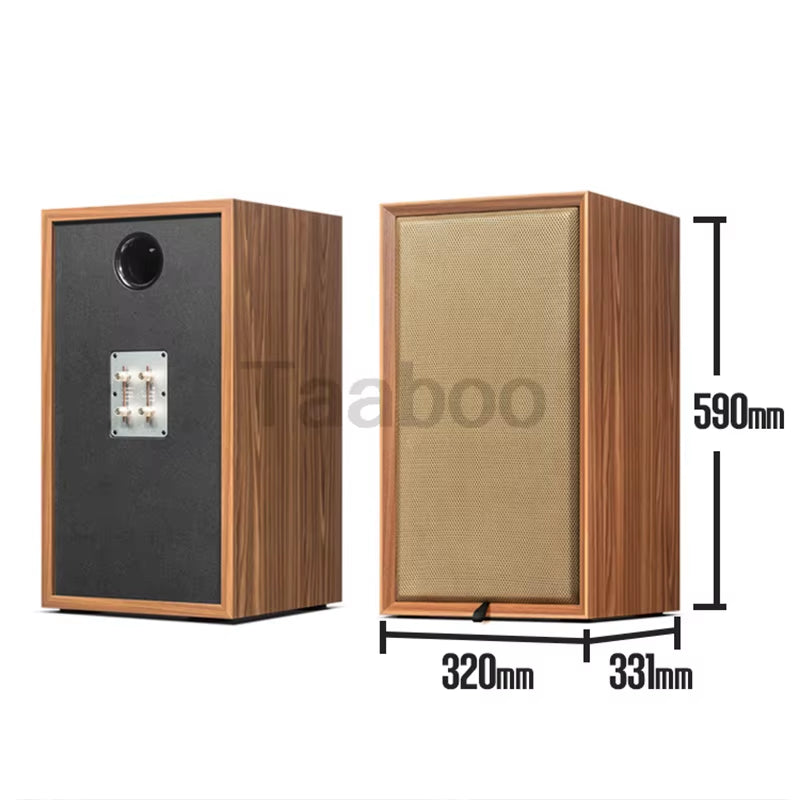 8 Inch Three-Way Bookshelf Home Speaker