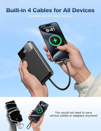 Portable Charger for iPhone, LG, and Xiaomi - 50000mAh External Battery Pack
