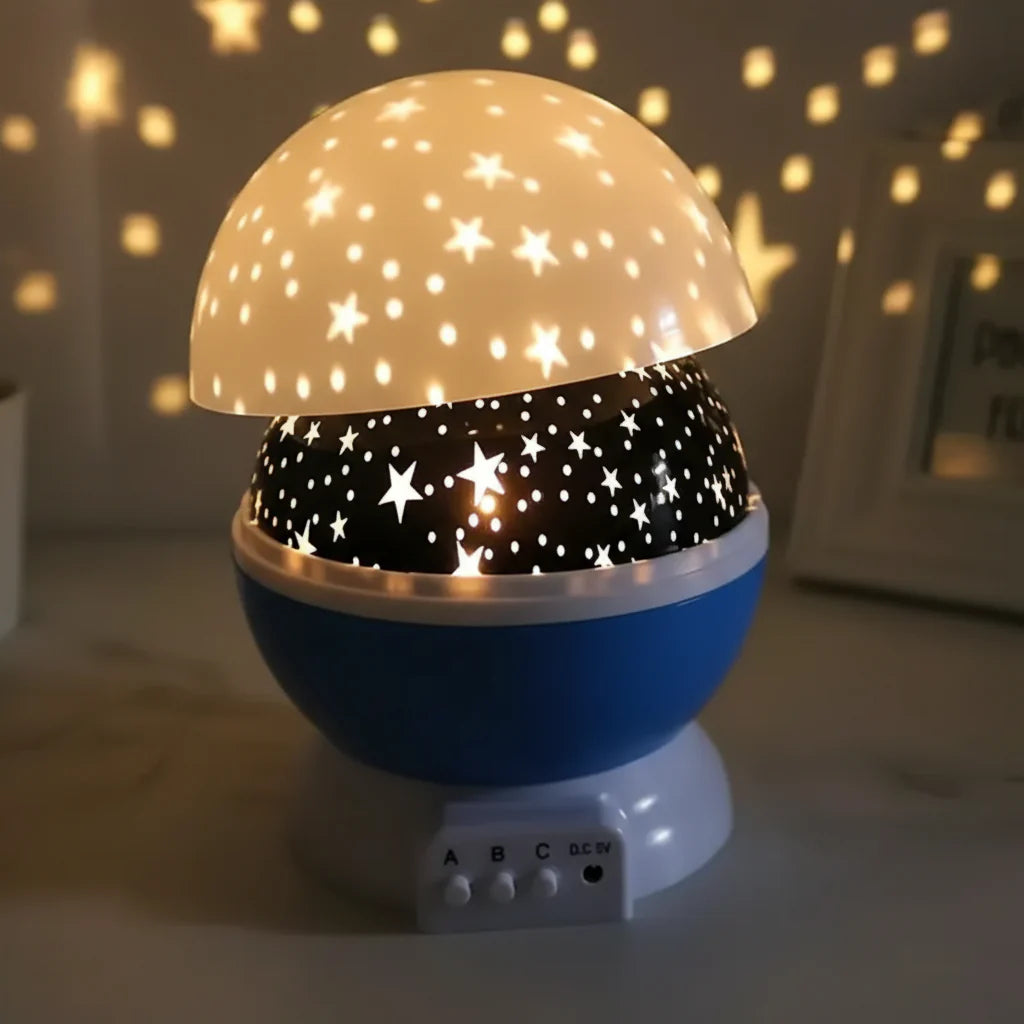 360 Moon Rotating Projector