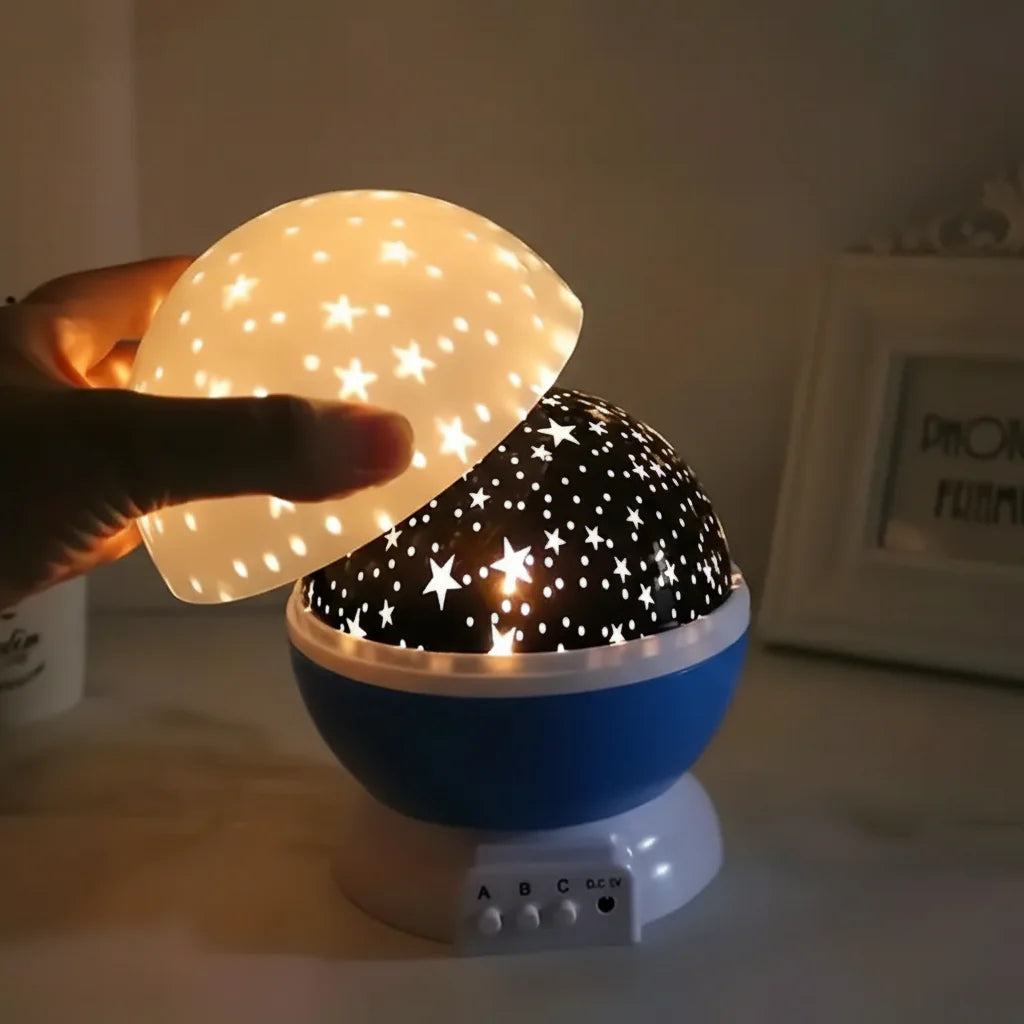 360 Moon Rotating Projector