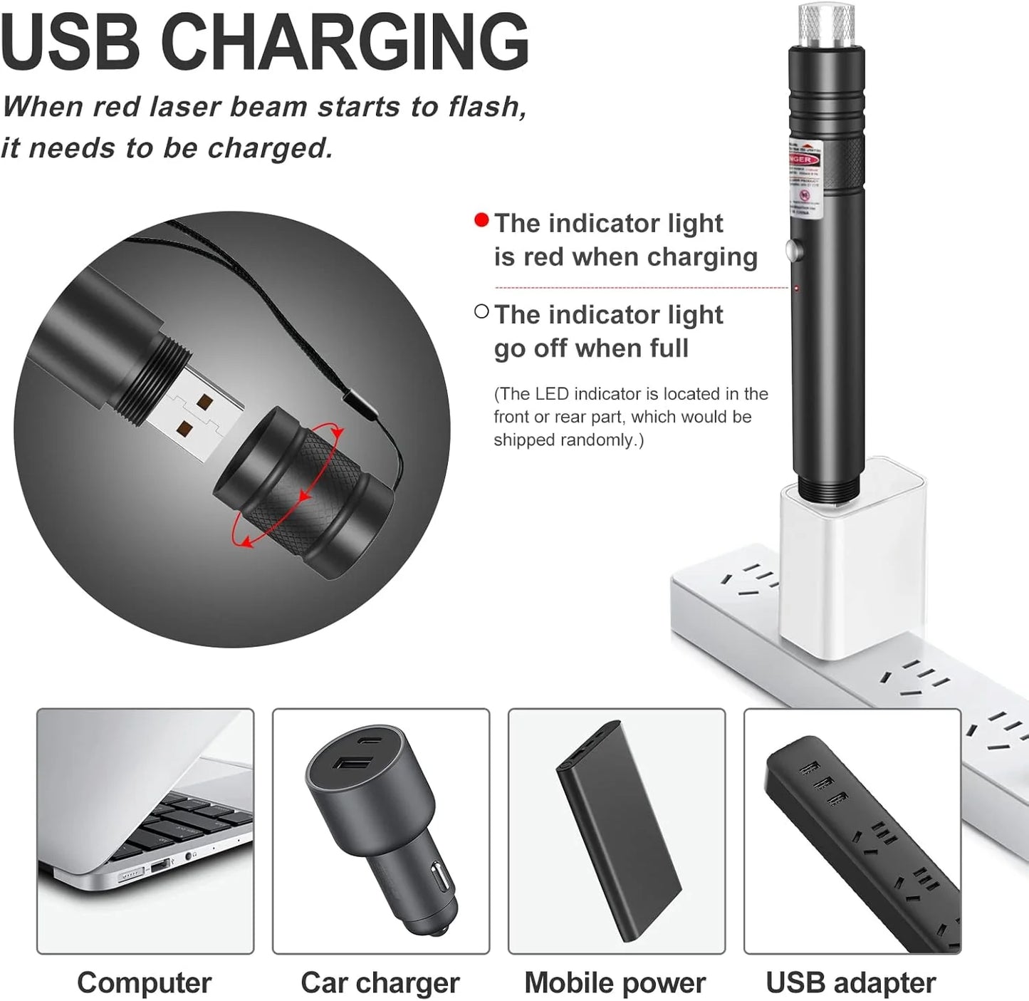 Ultra-Long Distance Green Laser Beam Pointer