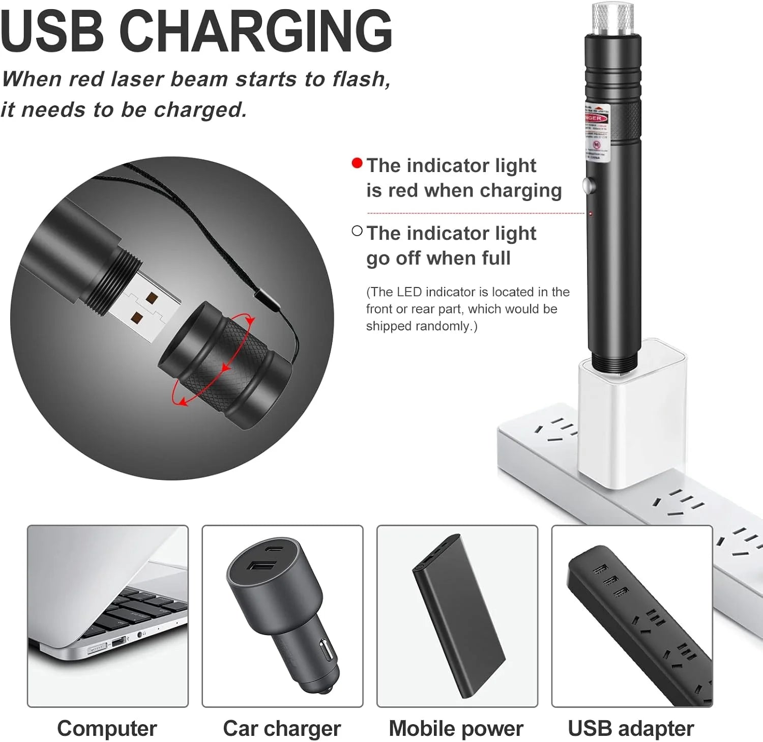 Ultra-Long Distance Green Laser Beam Pointer