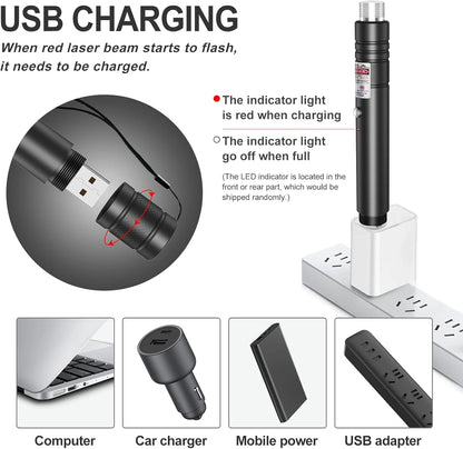 Ultra-Long Distance Green Laser Beam Pointer