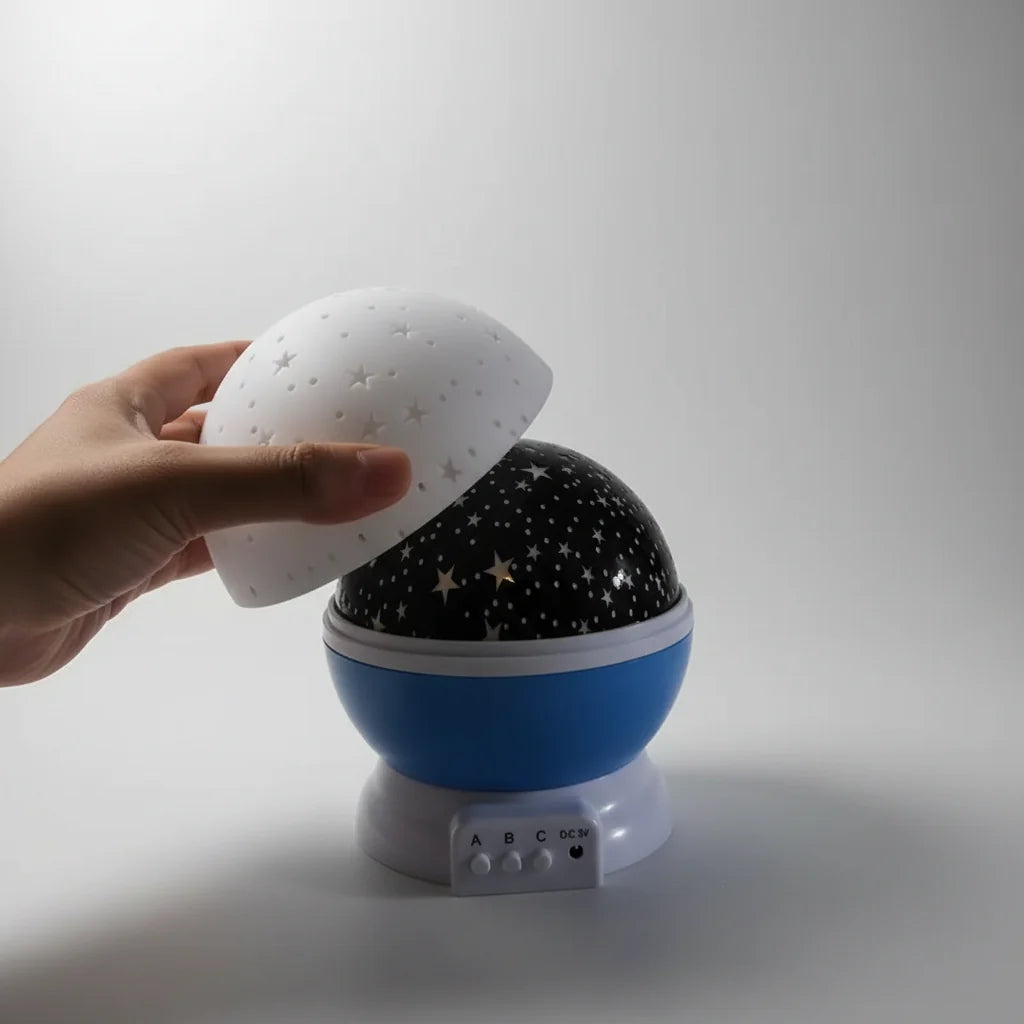 360 Moon Rotating Projector