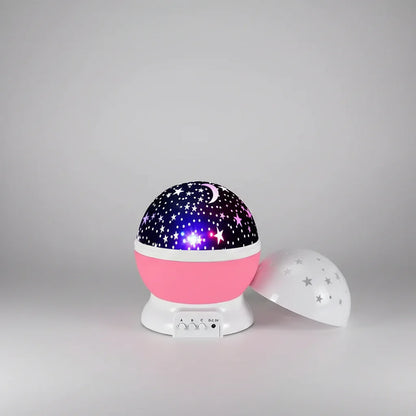 360 Moon Rotating Projector