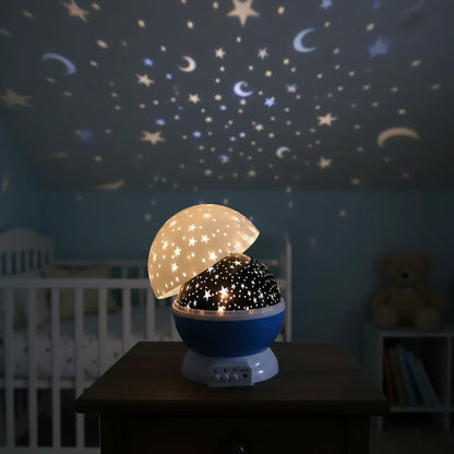 360 Moon Rotating Projector