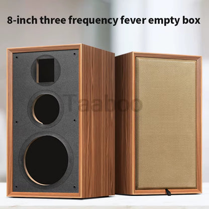 8 Inch Three-Way Bookshelf Home Speaker 