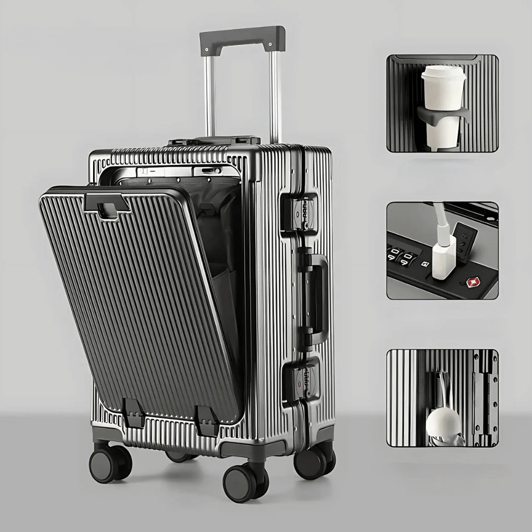 Ultra-Convenient Travel Suitcase 