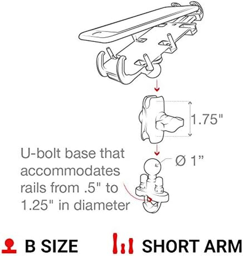 XL Phone Mount with Grip
