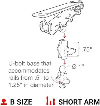 XL Phone Mount with Grip