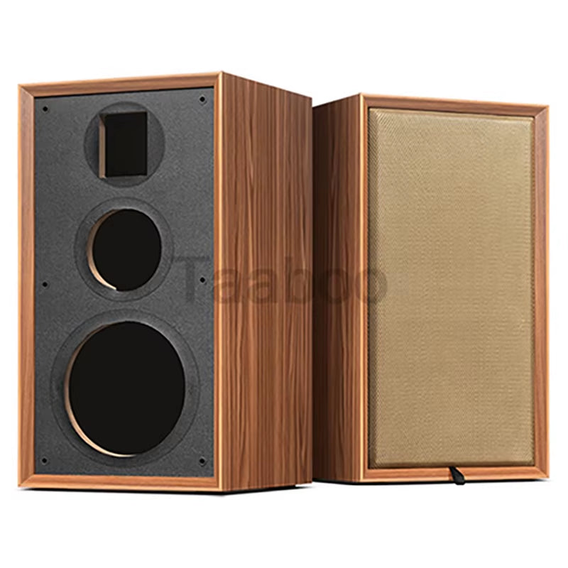 8 Inch Three-Way Bookshelf Home Speaker 