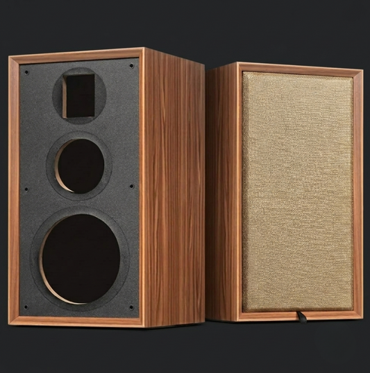 8 Inch Three-Way Bookshelf Home Speaker