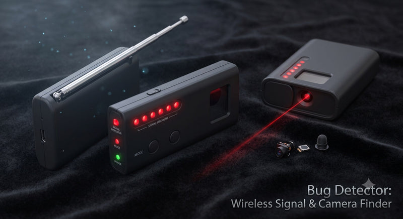 Professional Hidden Camera and Bug Detector
