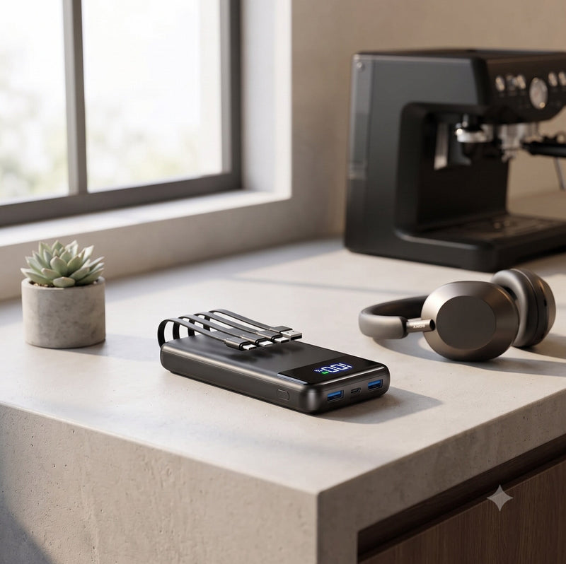 Portable Charger for iPhone, LG, and Xiaomi - 50000mAh External Battery Pack