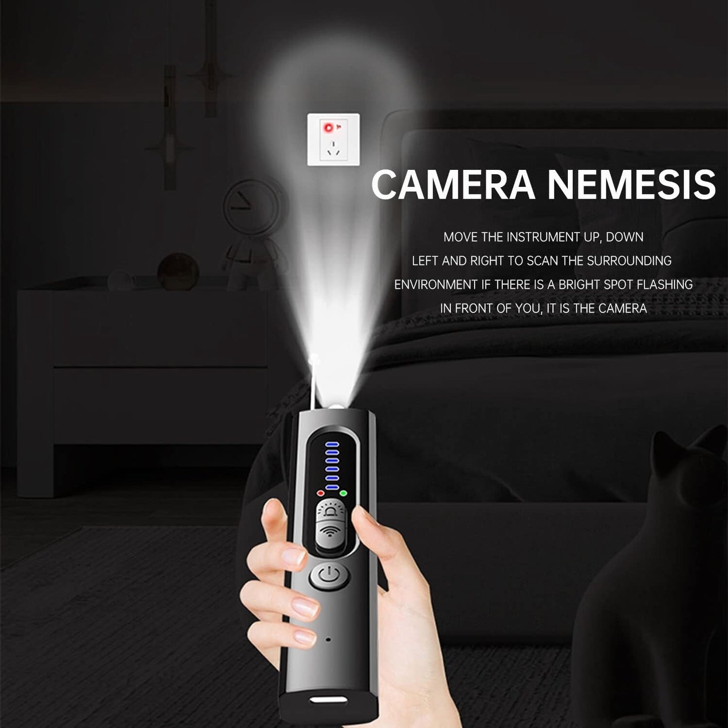 Professional Hidden Camera and Bug Detector