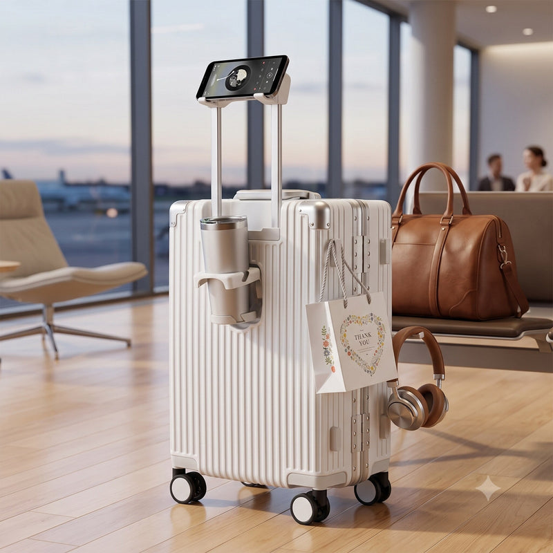 Ultra-Convenient Travel Suitcase